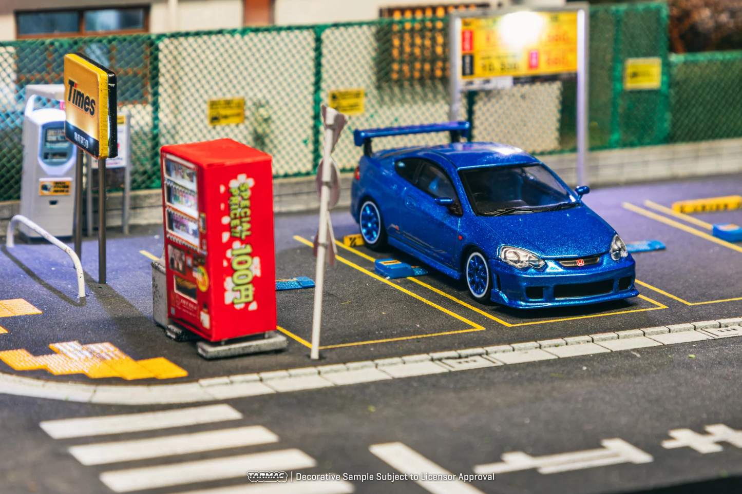 TARMAC WORKS ROAD64 Honda Integra TYPE R DC5 Custom Blue Metallic T64R-TL022-BL