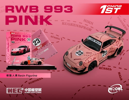 MODELMODEL 1:64 RWB 993 PINK 2026 HEC VERSION MM64-RWB993-HEC2026