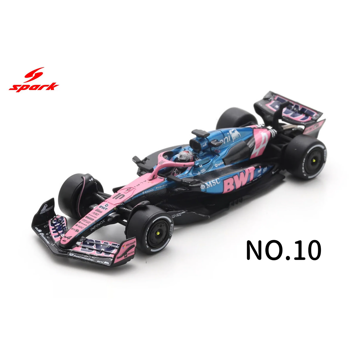 SPARKY 1:64 Alpine A525#10 BWT Alpine Formula One Team Japanese GP 2025 Y432