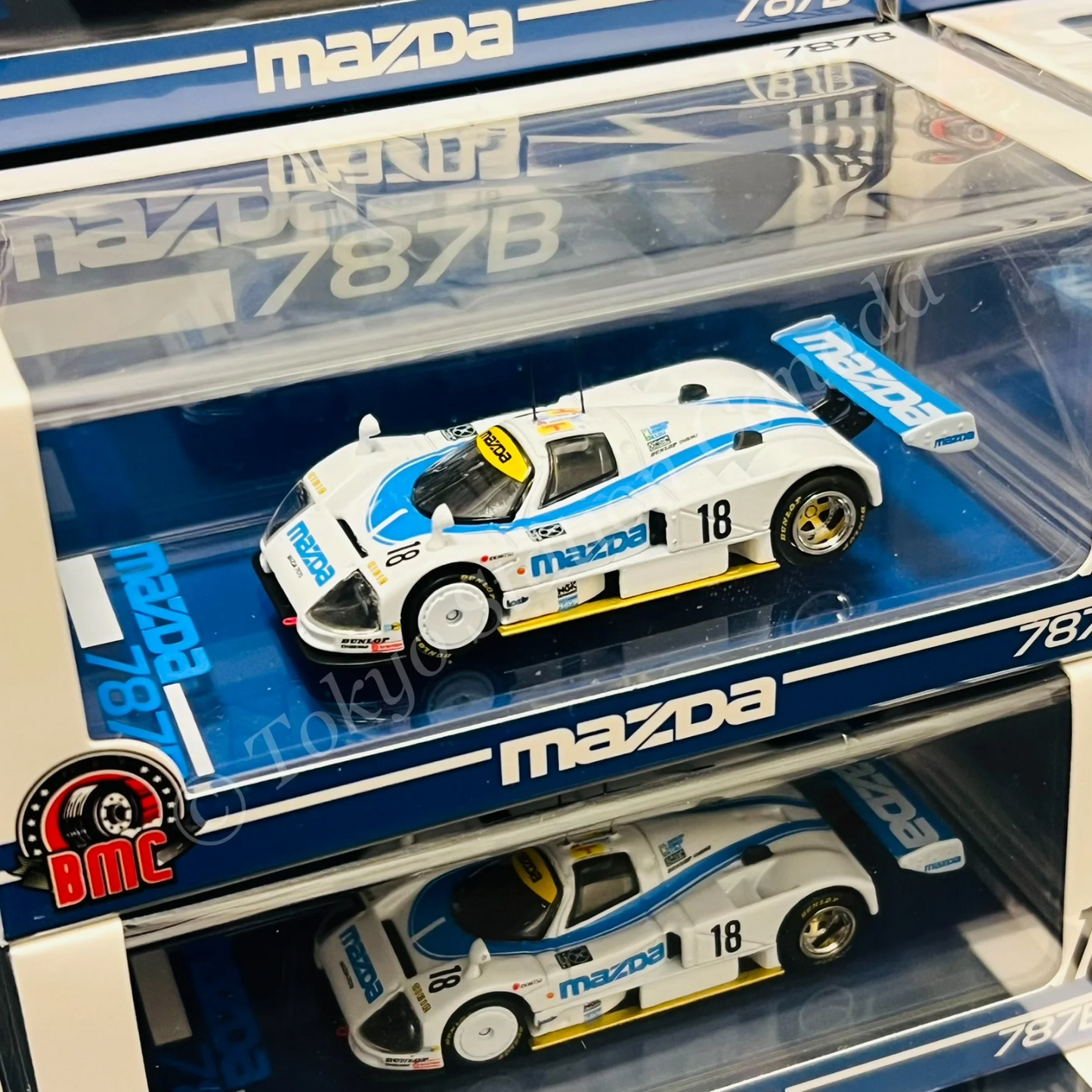 BM Creations x TOKYO STATION Mazda 787B #18 White 1991 24h Le Mans CIAS 2025