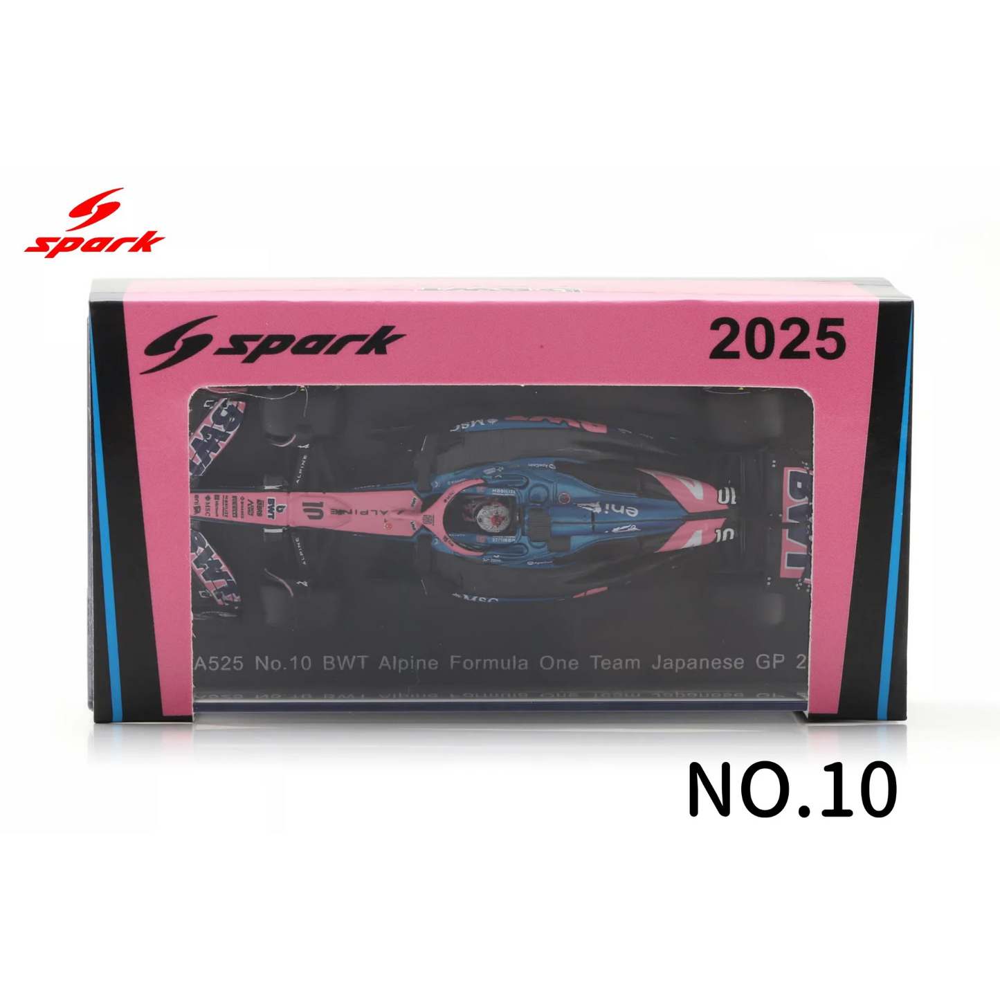 SPARKY 1:64 Alpine A525#10 BWT Alpine Formula One Team Japanese GP 2025 Y432