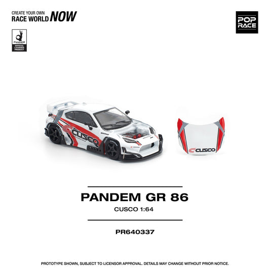 POPRACE 1:64 PANDEM GR86 - CUSCO PR640337