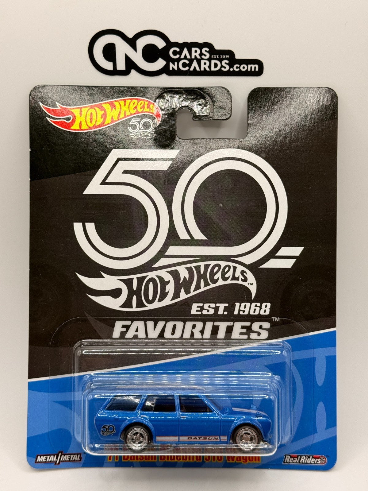 2018 Hot Wheels Premium Car Culture 50th Anniversary '71 Datsun 510 Wagon
