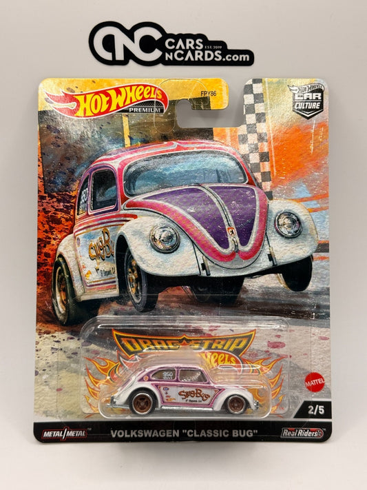 2022 Hot Wheels Premium Car Culture Dragstrip Demons 2/5 Volkswagen Classic Bug