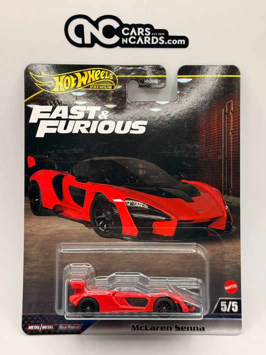 2025 Hot Wheels Premium Fast & Furious 5/5 McLaren Senna