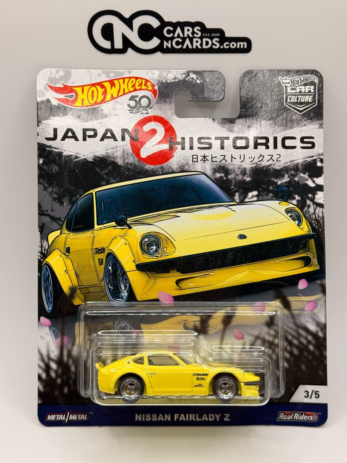 2018 Hot Wheels Premium Car Culture 3/5 Japan Historics 2 Nissan Fairlady Z