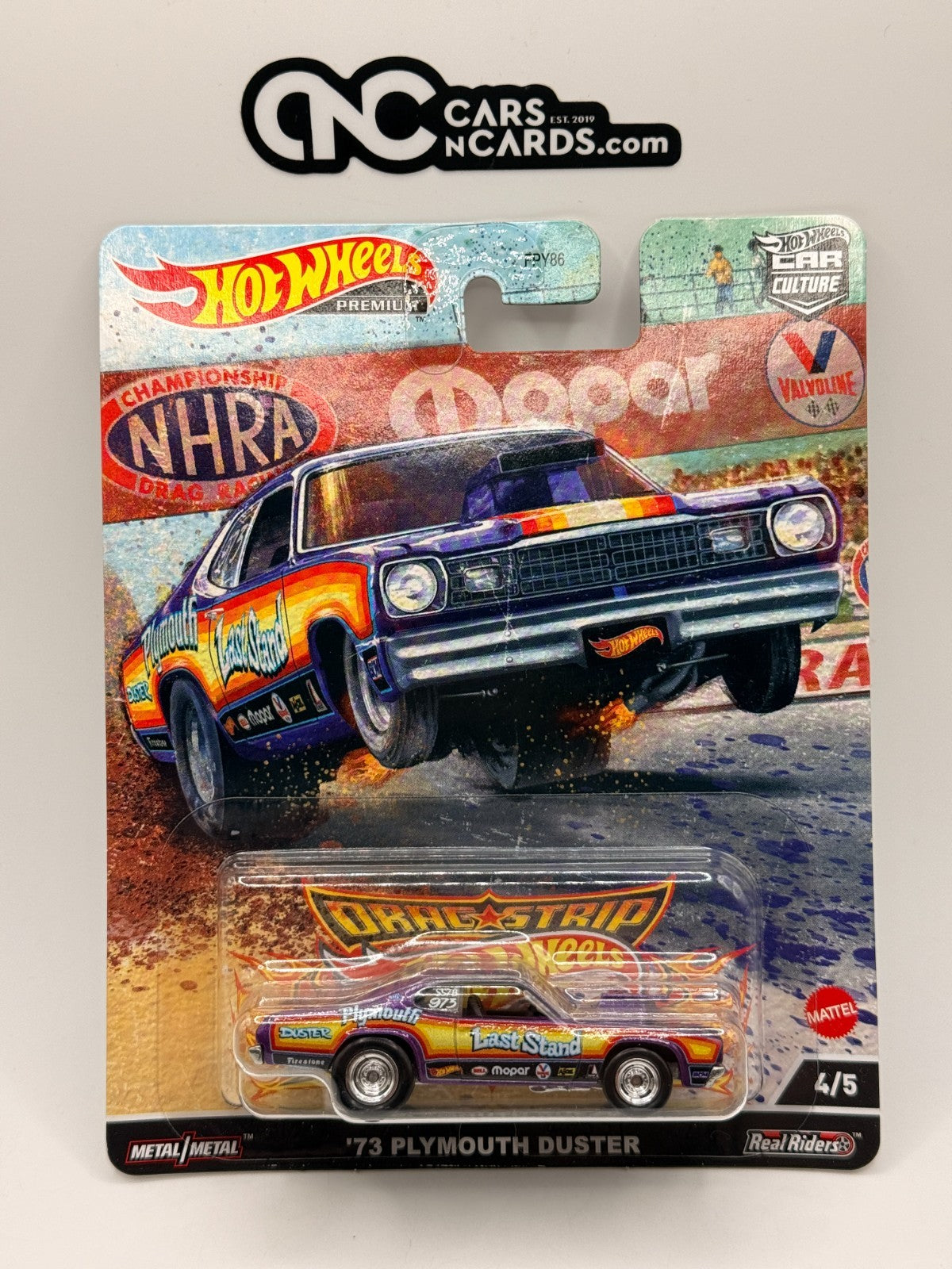 2022 Hot Wheels Premium Car Culture Dragstrip Demons 4/5 '73 Plymouth Duster