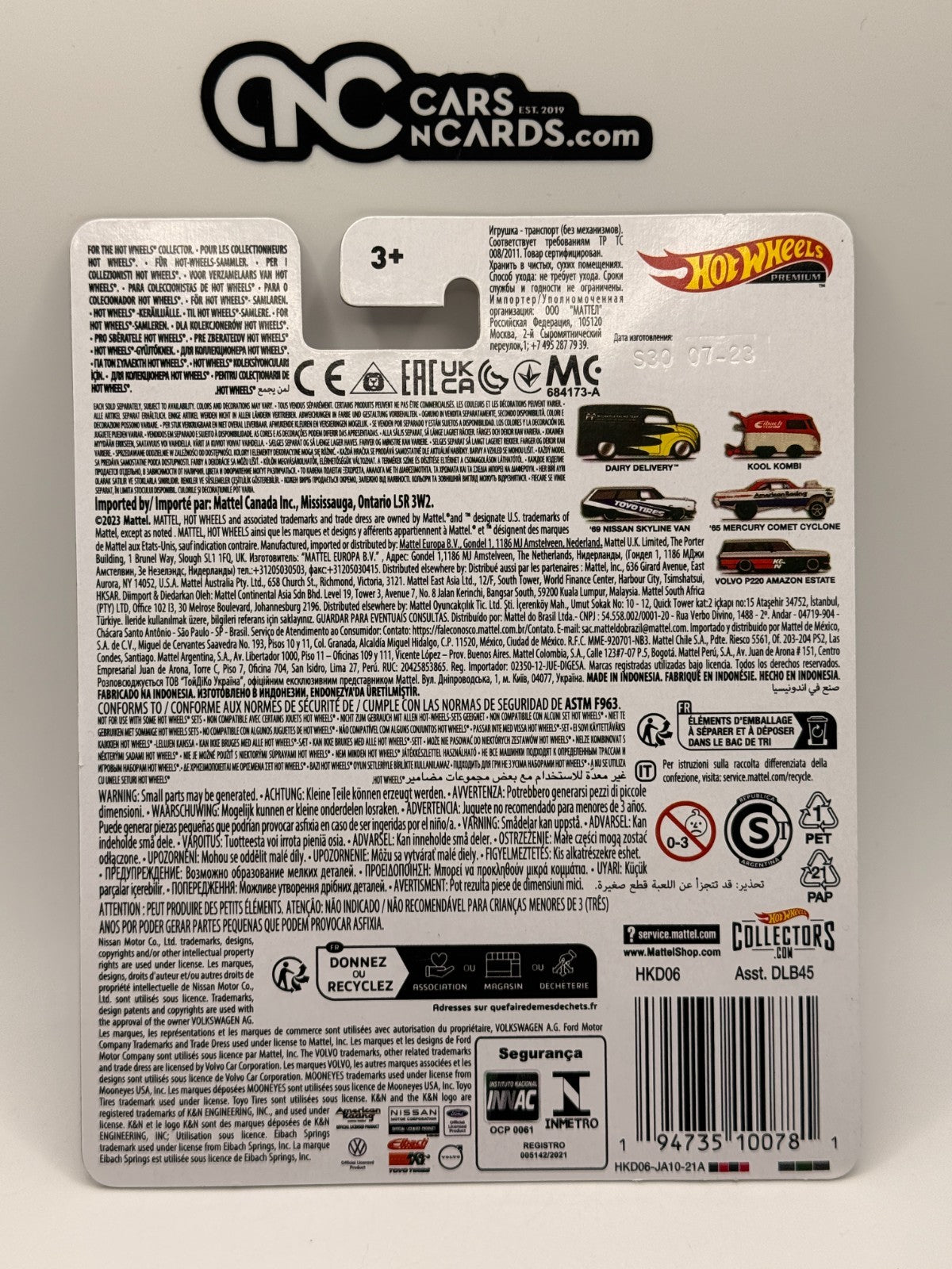2023 Hot Wheels Pop Culture Speed Shop American Racing '65 Mercury Comet Cyclone