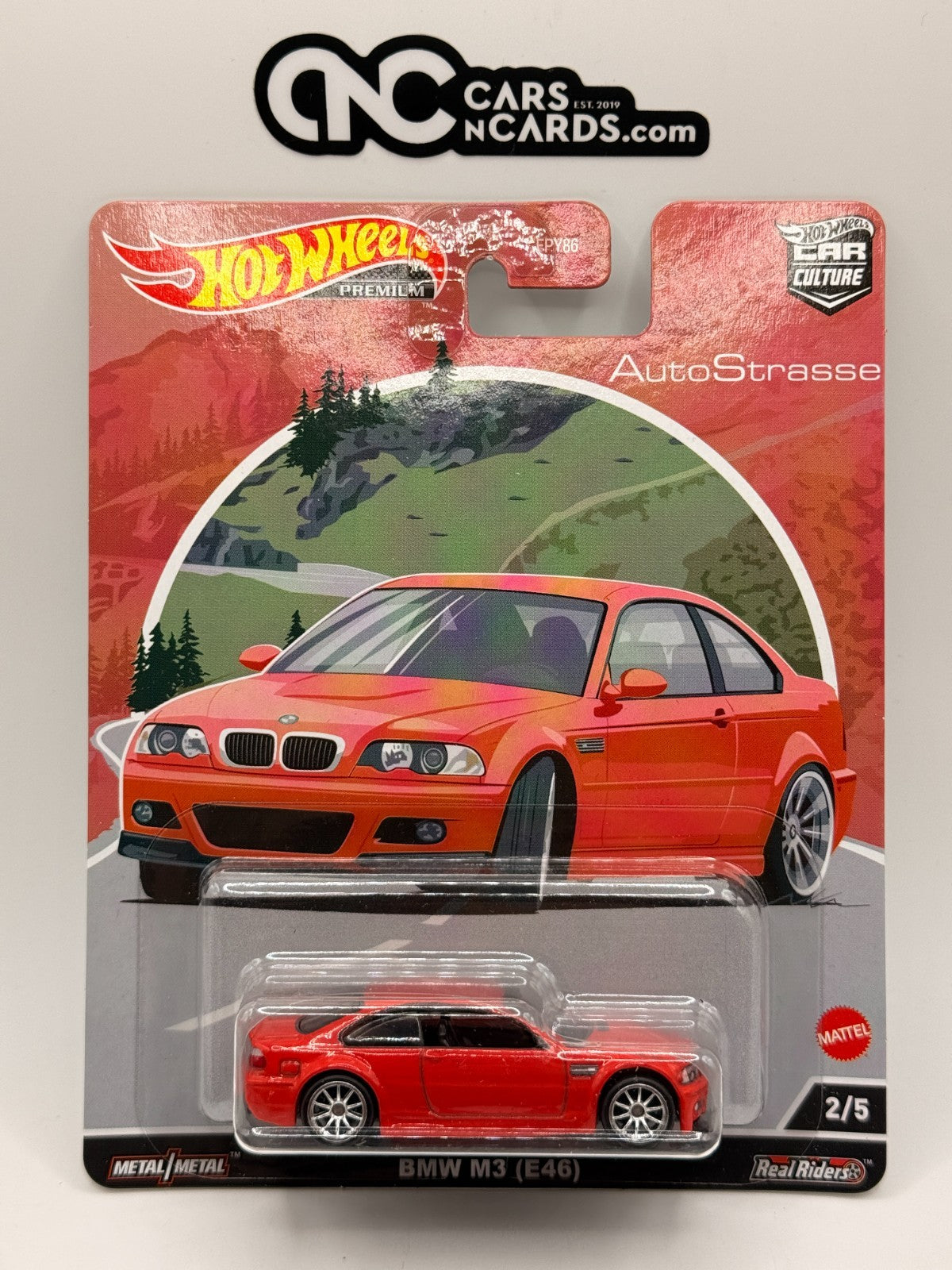 2022 Hot Wheels Premium Car Culture Auto Strasse 2/5  BMW M3 (E46)
