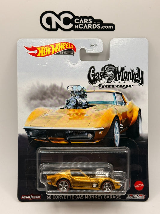 2021 Hot Wheels Premium Pop Culture Gas Monkey Garage '68 Corvette