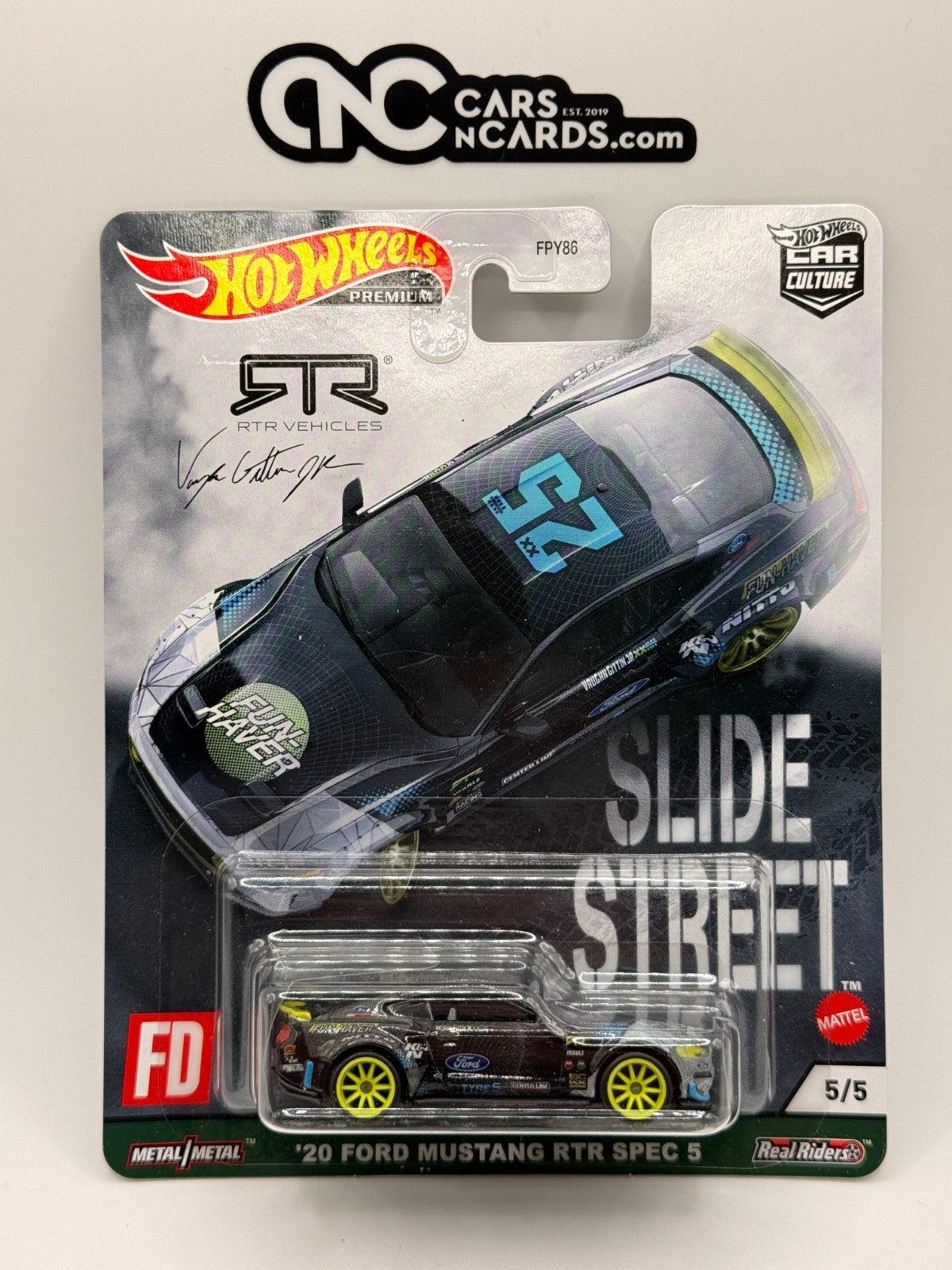 2021 Hot Wheels Premium Car Culture Slide Street 5/5 FD '20 Ford Mustang RTR