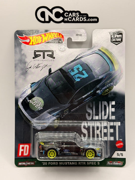 2021 Hot Wheels Premium Car Culture Slide Street 5/5 FD '20 Ford Mustang RTR