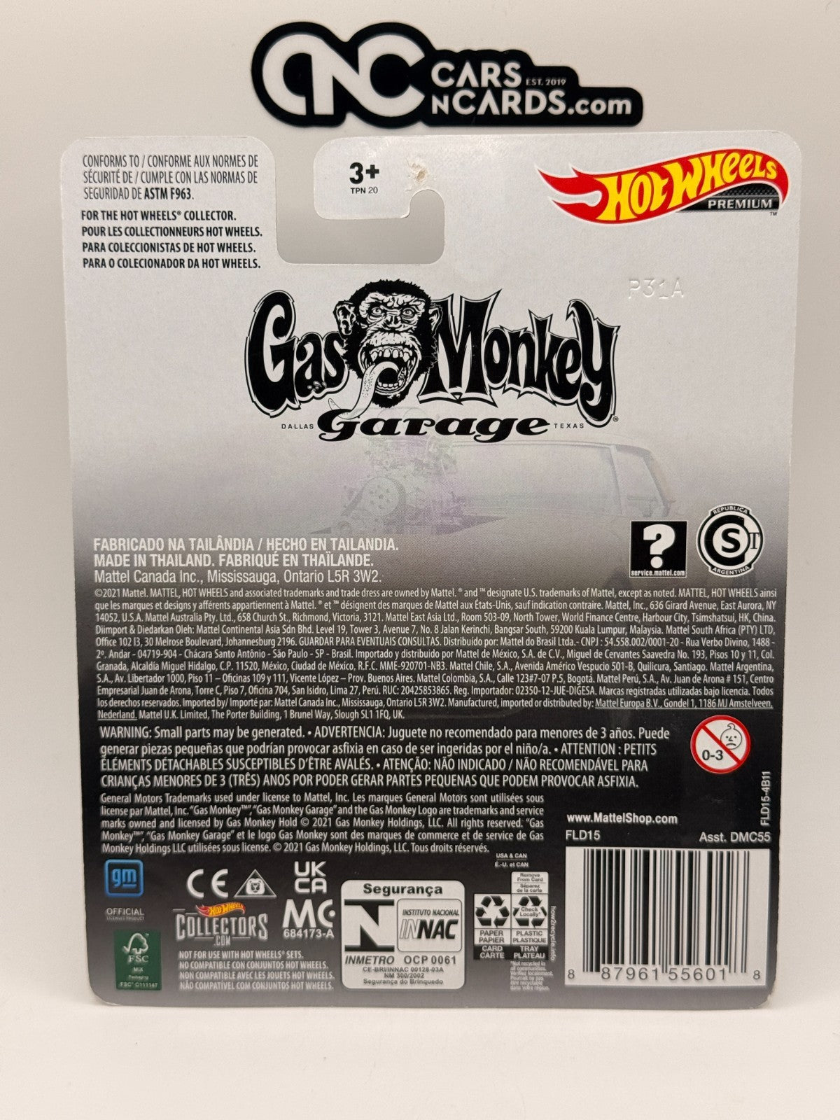 2021 Hot Wheels Premium Pop Culture Gas Monkey Garage '68 Corvette