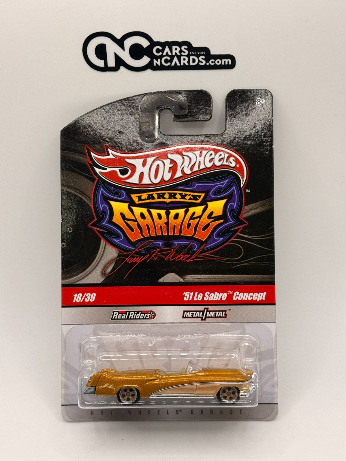 2010 Hot Wheels Premium Larry's Garage 18/39 '51 Le Sabre Concept (Soft Corners)