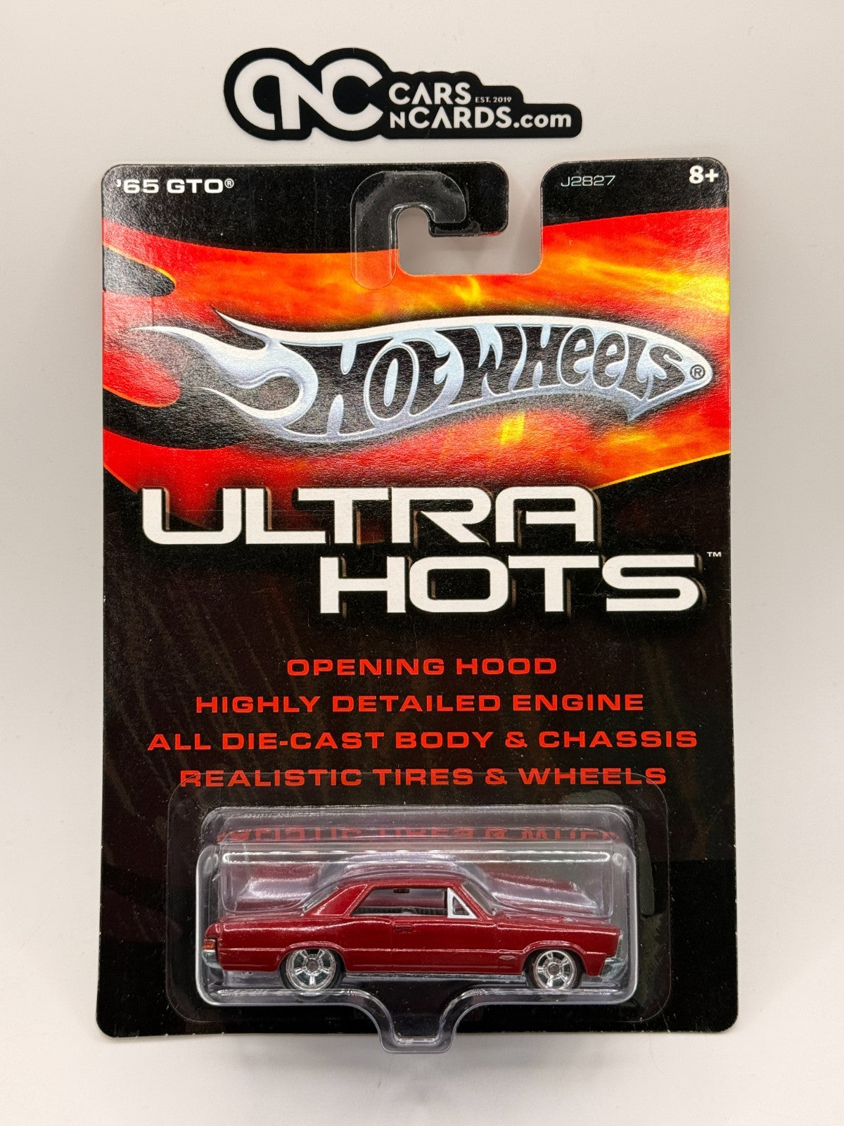 2006 Hot Wheels Ultra Hots '65 Pontiac GTO Red Real Riders