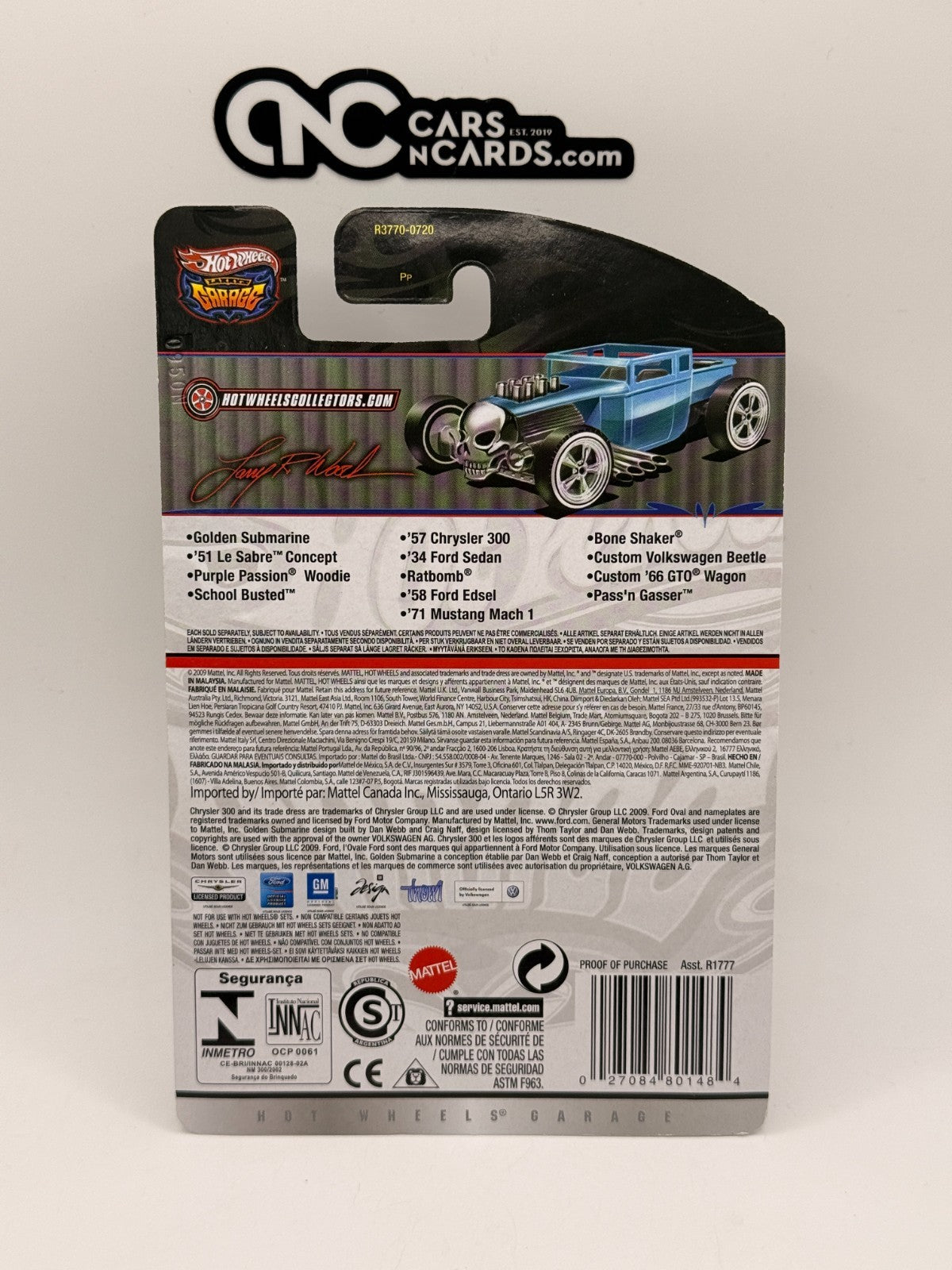 2010 Hot Wheels Premium Larry's Garage 18/39 '51 Le Sabre Concept (Soft Corners)