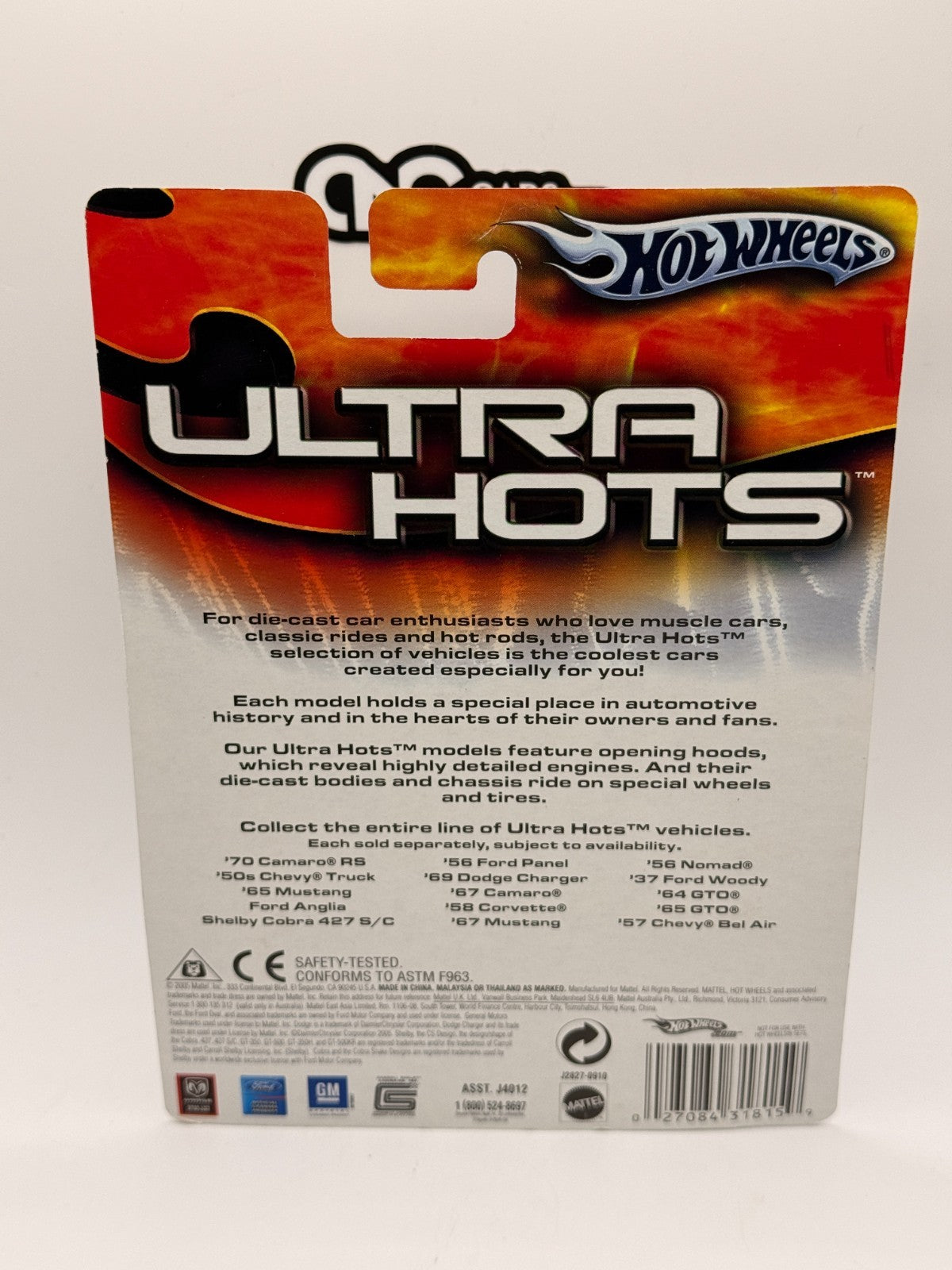 2006 Hot Wheels Ultra Hots '65 Pontiac GTO Red Real Riders