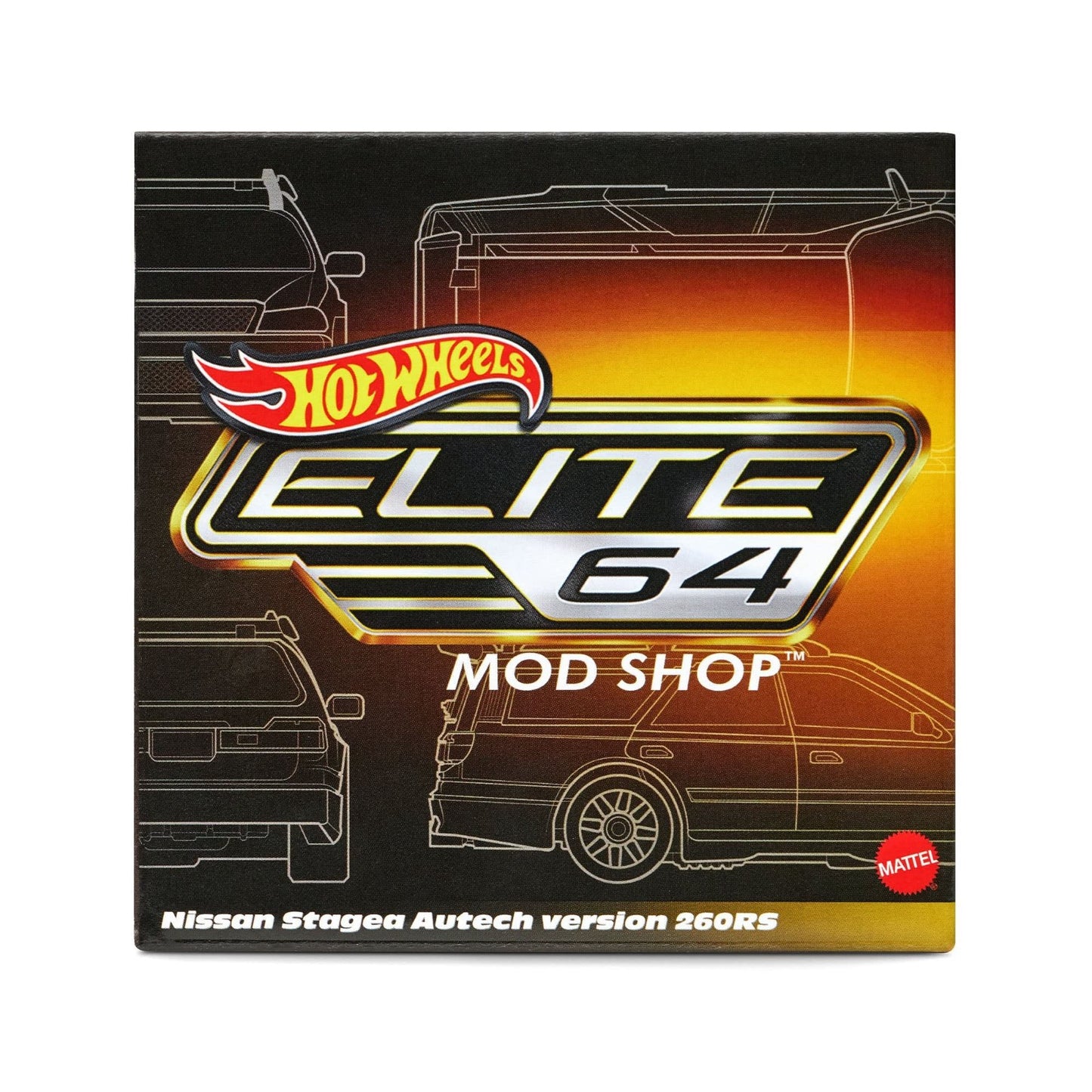 2026 Hot Wheels Elite 64 Mod Shop Nissan Stagea Sealed Box