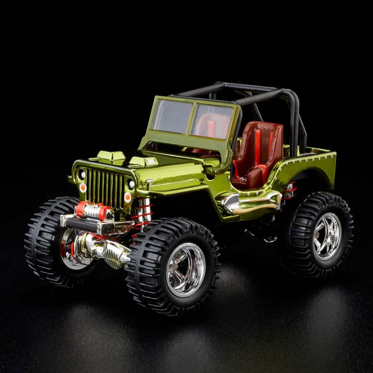 2021 Hot Wheels RLC Exclusive Jeep 1944 Willys MB Acrylic Rock Climber Open Box