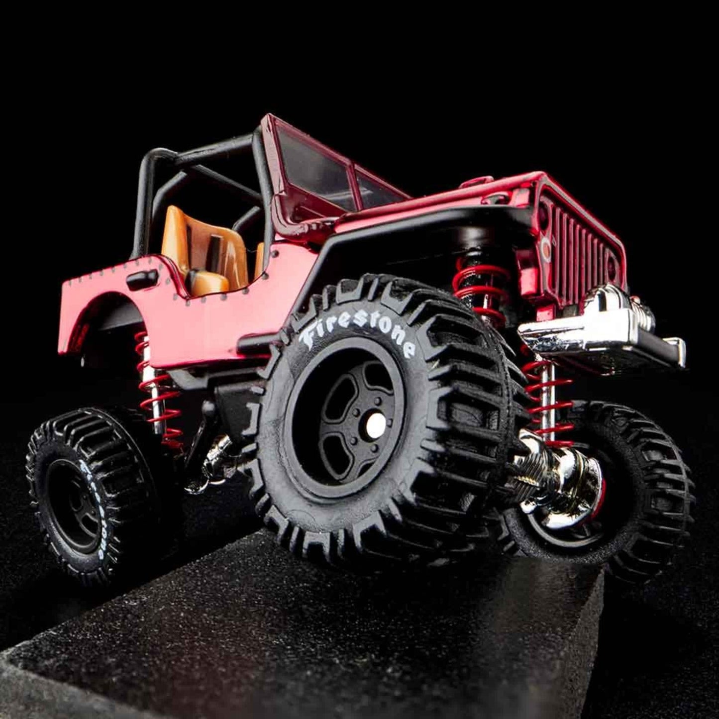 2021 Hot Wheels RLC Exclusive Jeep 1944 Willys MB Acrylic Rock Climber Open Box