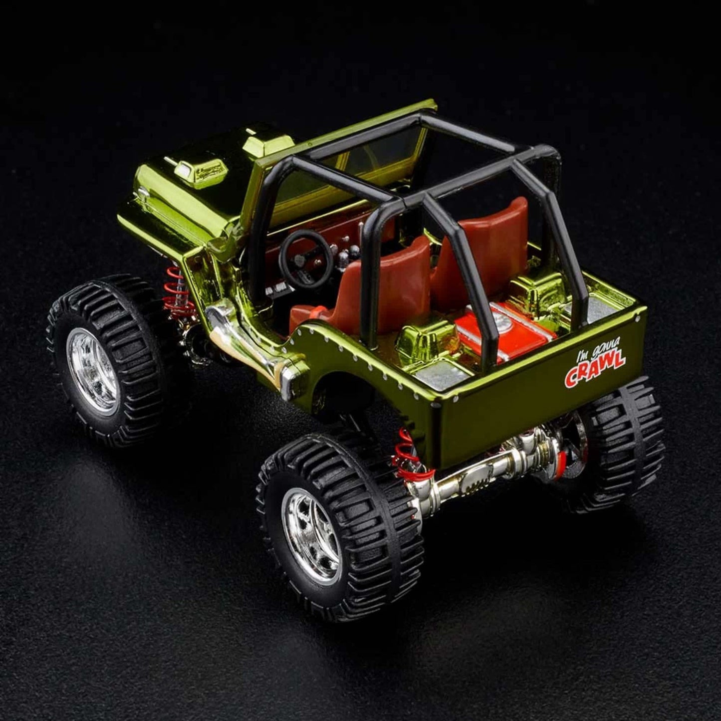 2021 Hot Wheels RLC Exclusive Jeep 1944 Willys MB Acrylic Rock Climber Open Box