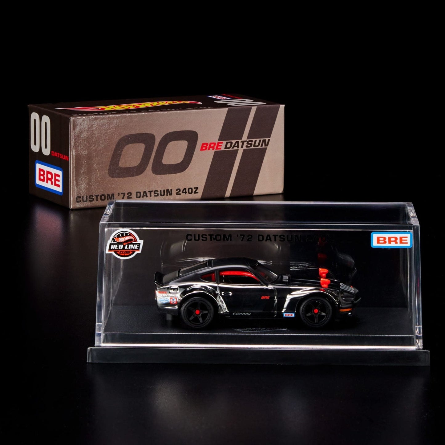2023 Hot Wheels RLC Exclusive Custom ’72 Datsun 240Z BRE Acrylic Open Box
