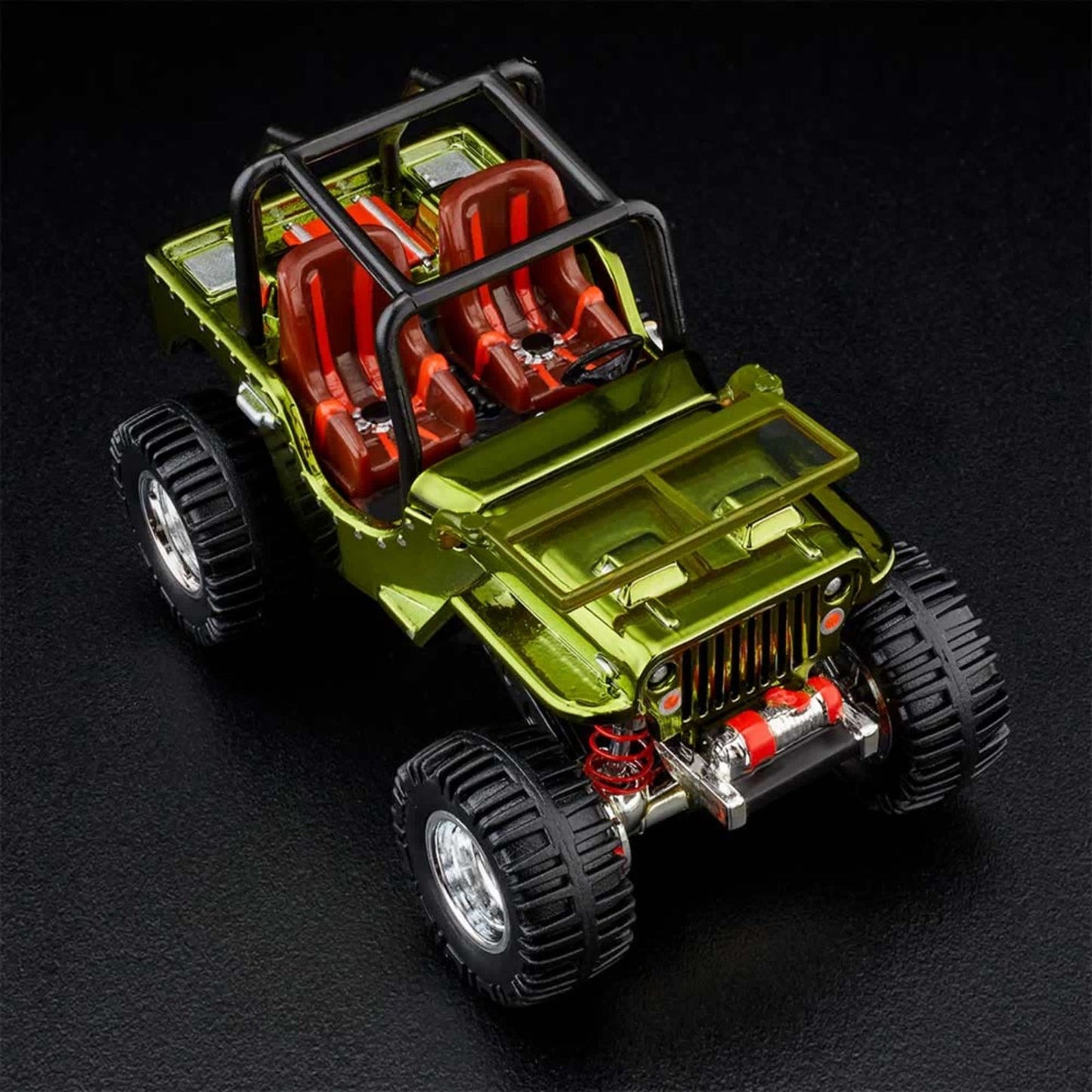 2021 Hot Wheels RLC Exclusive Jeep 1944 Willys MB Acrylic Rock Climber Open Box