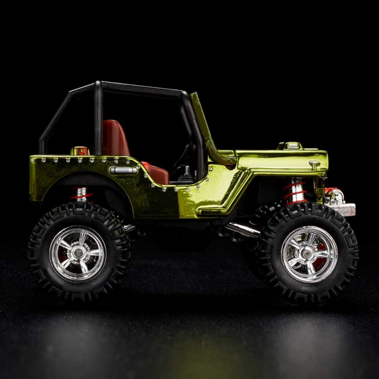 2021 Hot Wheels RLC Exclusive Jeep 1944 Willys MB Acrylic Rock Climber Open Box