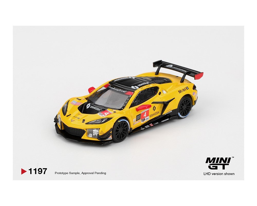 Mini GT 1:64 Chevrolet Corvette Z06 GT3.R #4 Corvette Racing by Pratt Miller MGT01197-BL