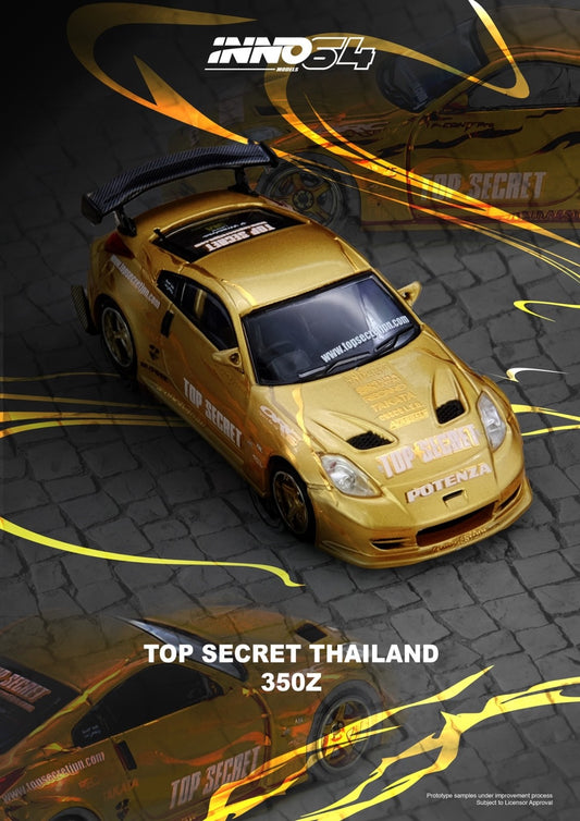 INNO64 1:64 TOP SECRET THAILAND 350Z IN64-350ZTST-TSTOS