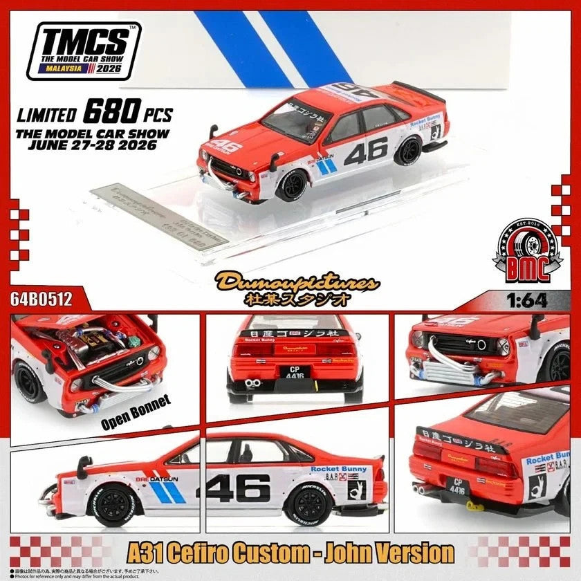 BMC BM Creations TMCS Malaysia 2026 A31 Cefiro BRE DATSUN Rocket Bunny 64B0512