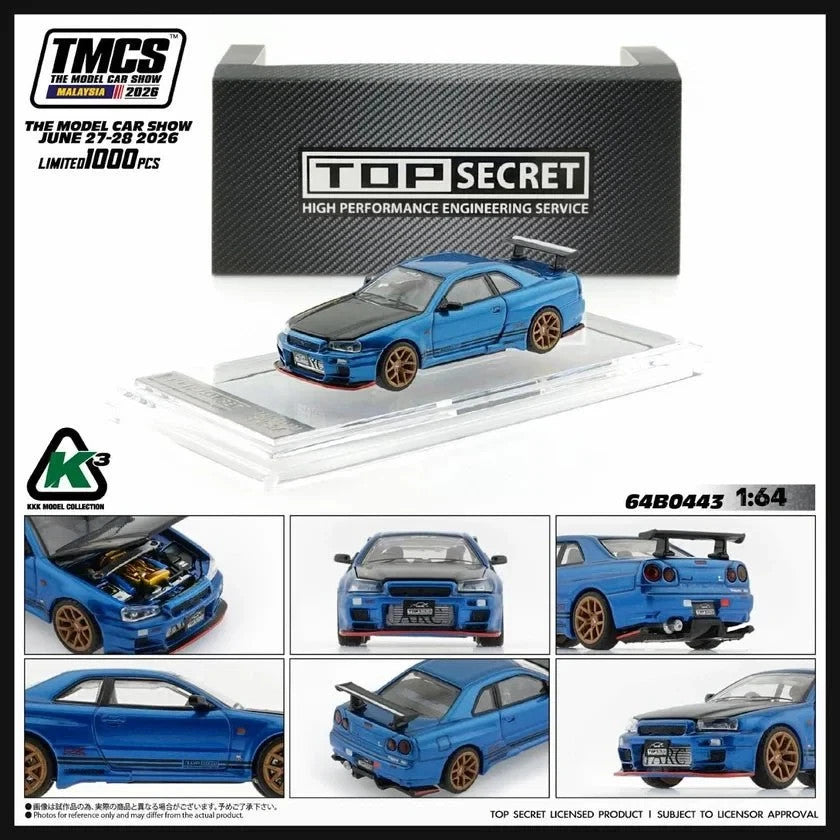 BMC BM Creations TMCS Malaysia 2026 TOP SECRET R34 Bayside Blue 64B0443