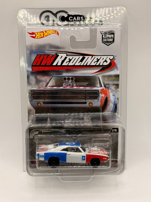 2016 Hot Wheels HW Redliners 2/5 '70 Dodge Charger R/T With Protector
