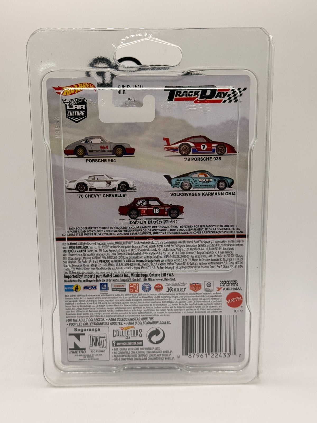 2016 Hot Wheels Premium Track Day 1/5 Porsche 964 With Protector