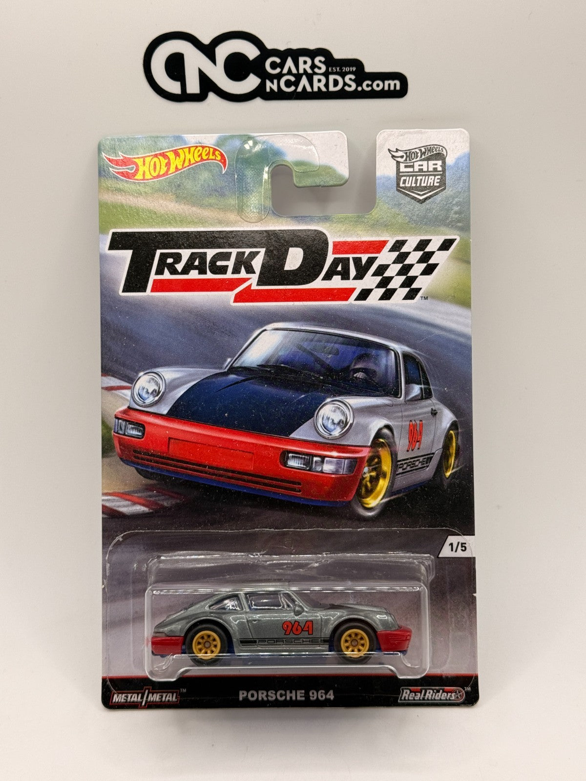 2016 Hot Wheels Premium Track Day 1/5 Porsche 964 With Protector