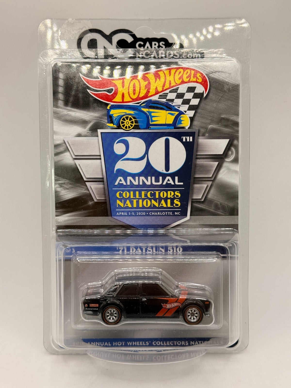 2020 Hot Wheels 20th Annual Collectors Nationals Charlotte, NC '71 Datsun 510