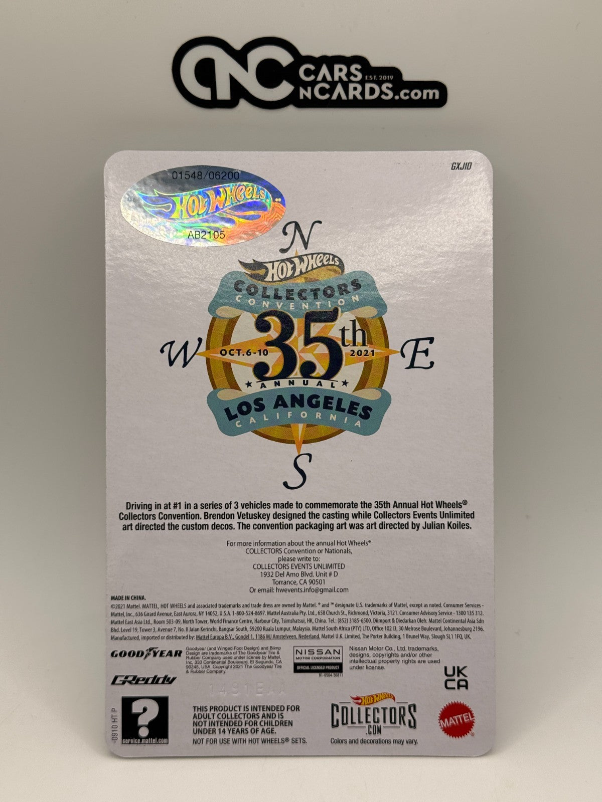 2021 Hot Wheels 35th Annual Collectors Convention LA Custom '72 Datsun 240Z