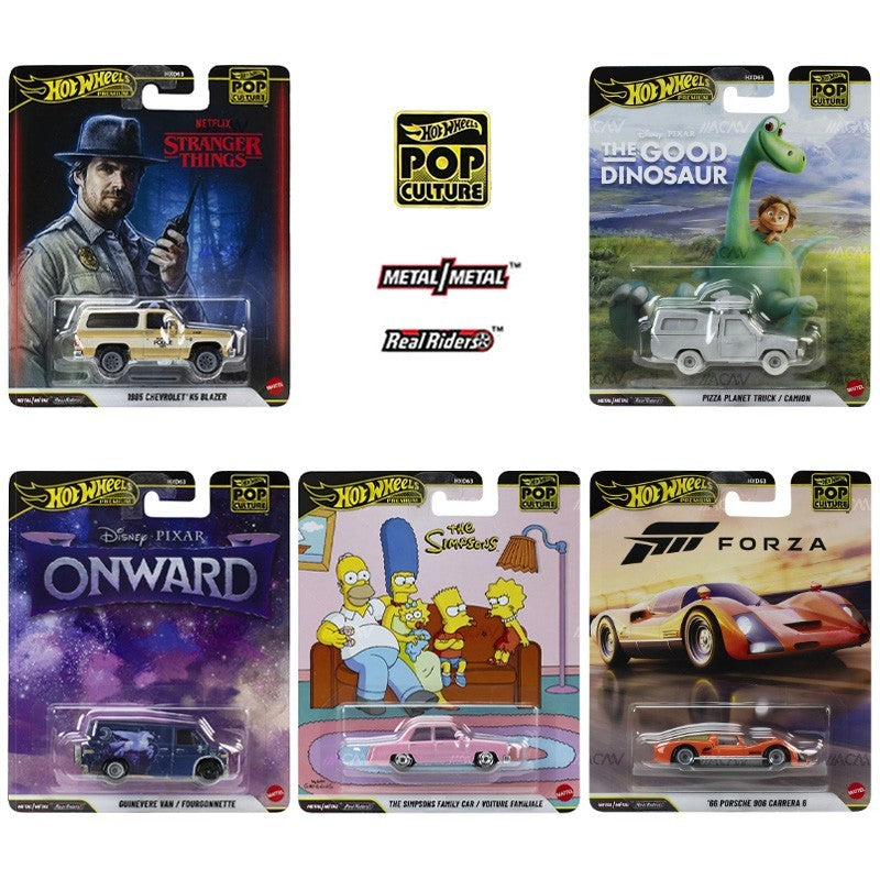 2026 Hot Wheels Premium Pop Culture S Case Factory Sealed Case of 10 HXD63-956S