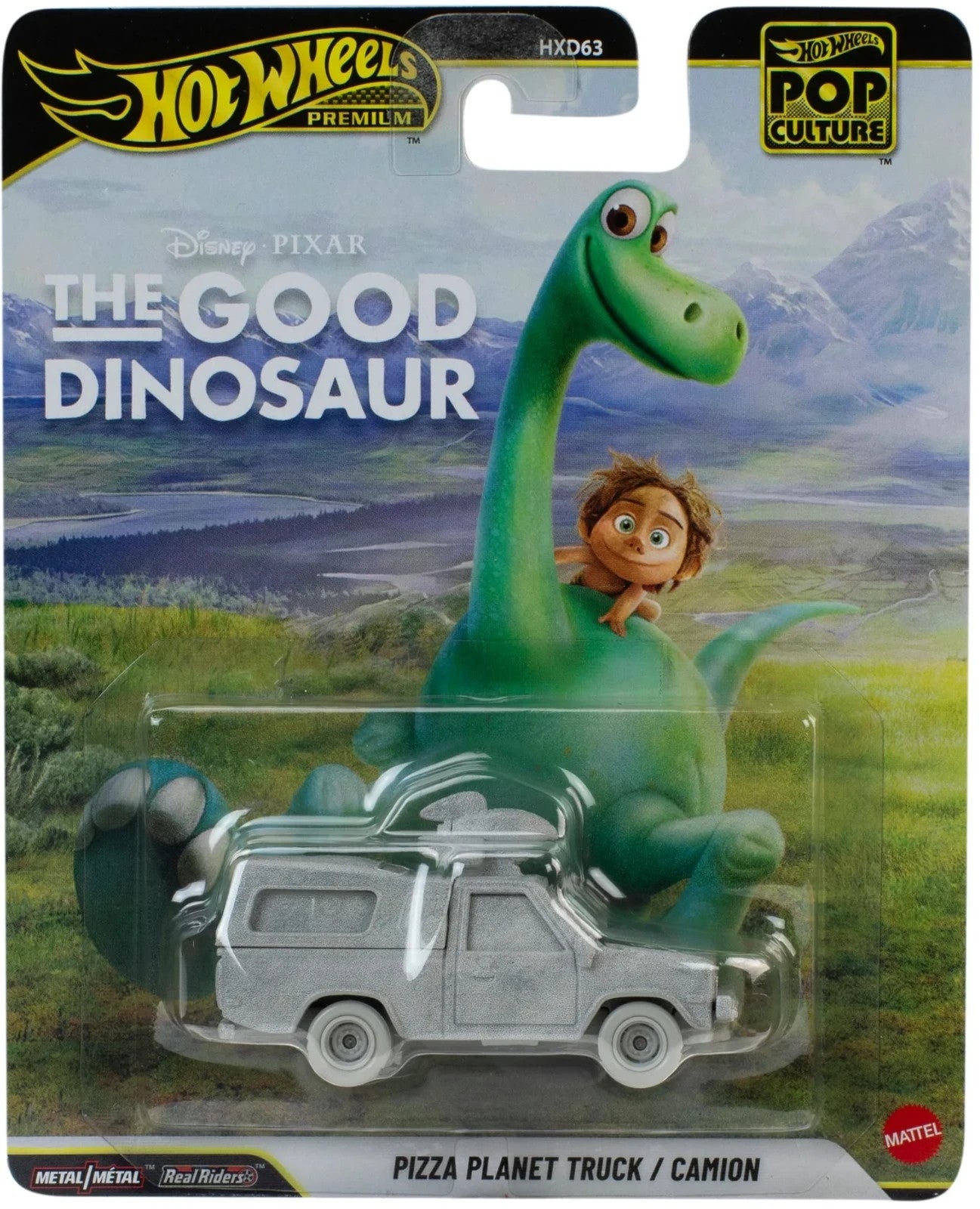 2026 Hot Wheels Premium Pop Culture Disney Pixar The Good Dinosaur Pizza Planet