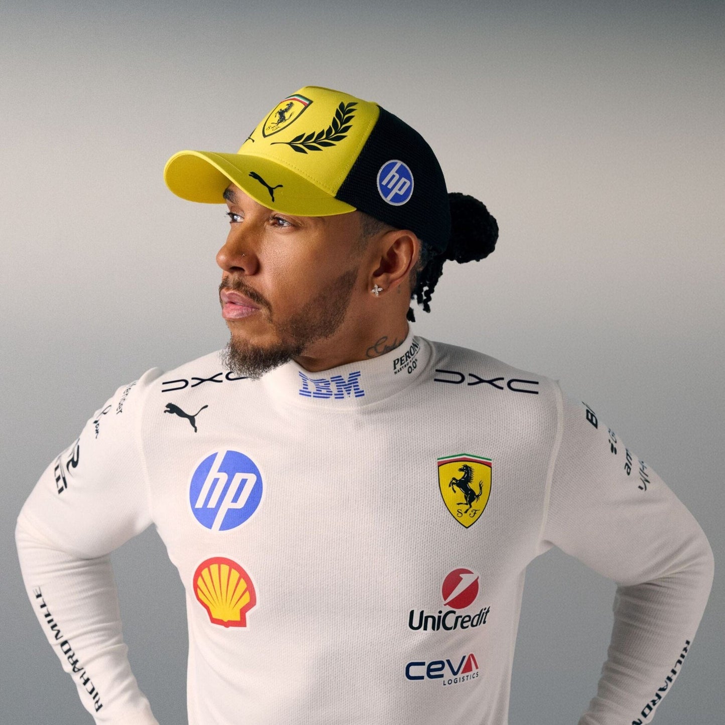 Scuderia Ferrari F1 2026 Lewis Hamilton Special Edition Silverstone GP Yellow