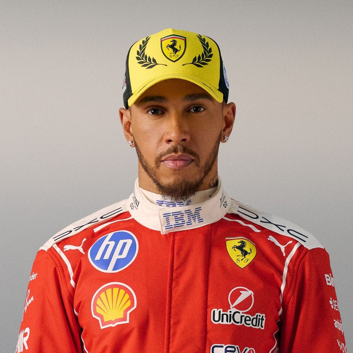 Scuderia Ferrari F1 2026 Lewis Hamilton Special Edition Silverstone GP Yellow