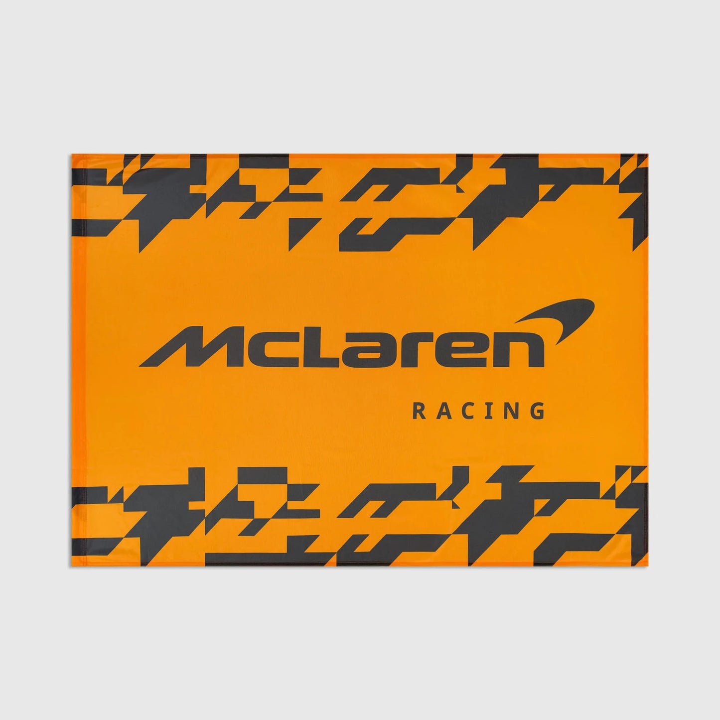 McLaren F1 Team Flag - Papaya/Black