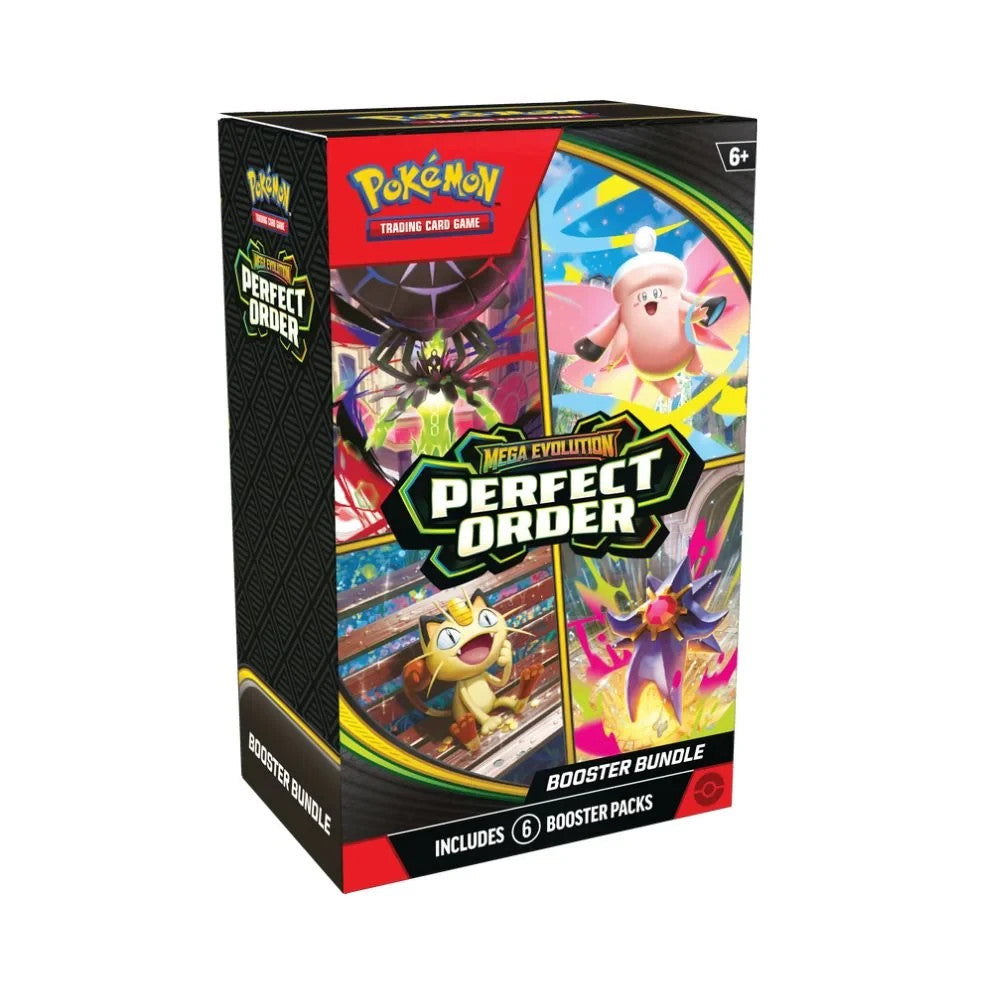 Pokemon TCG Mega Evolution Set 3 ME03 Perfect Order Booster Bundle Sealed