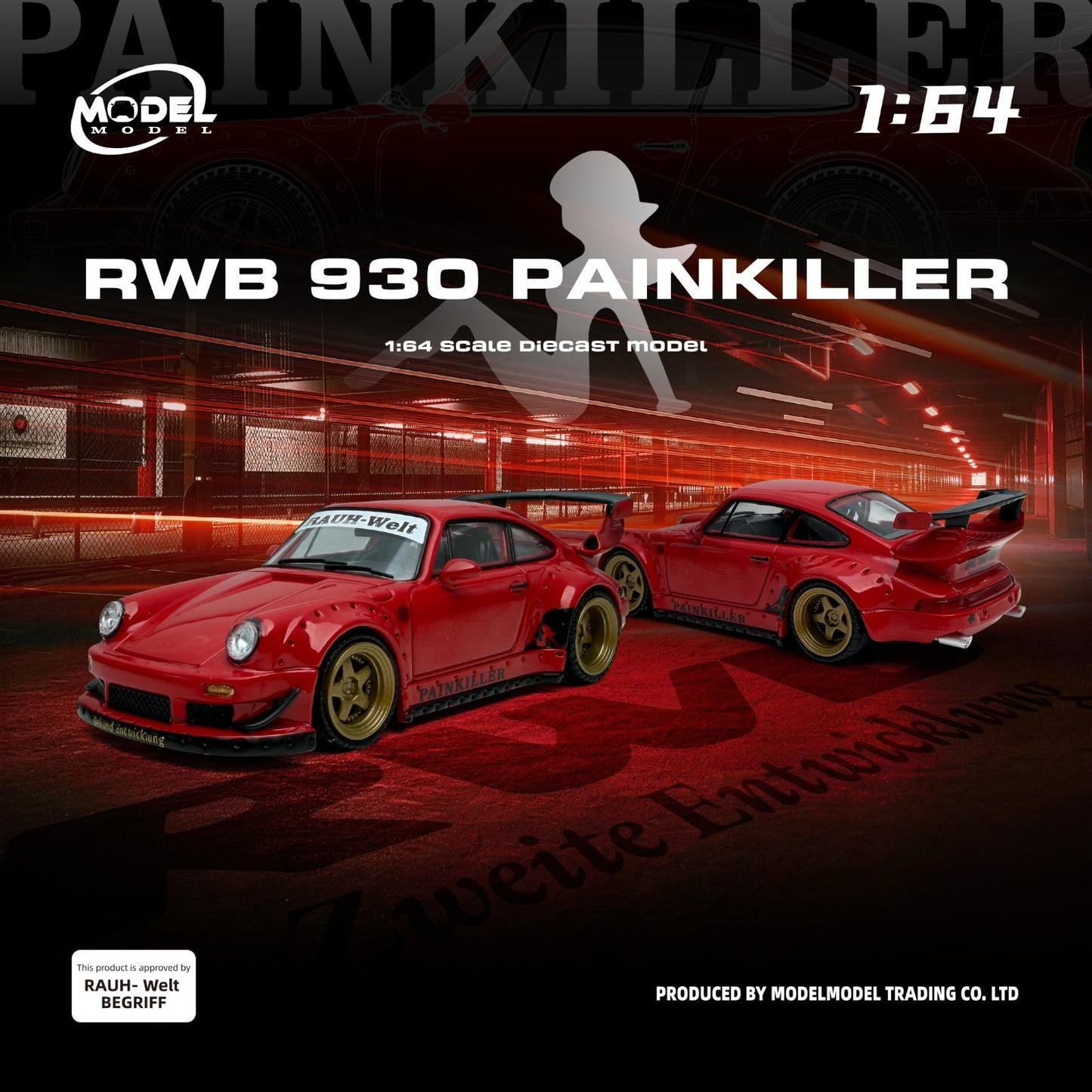 MODELMODEL 1:64 RWB 930 Painkiller (Paper Box) MM64-RWB930-007