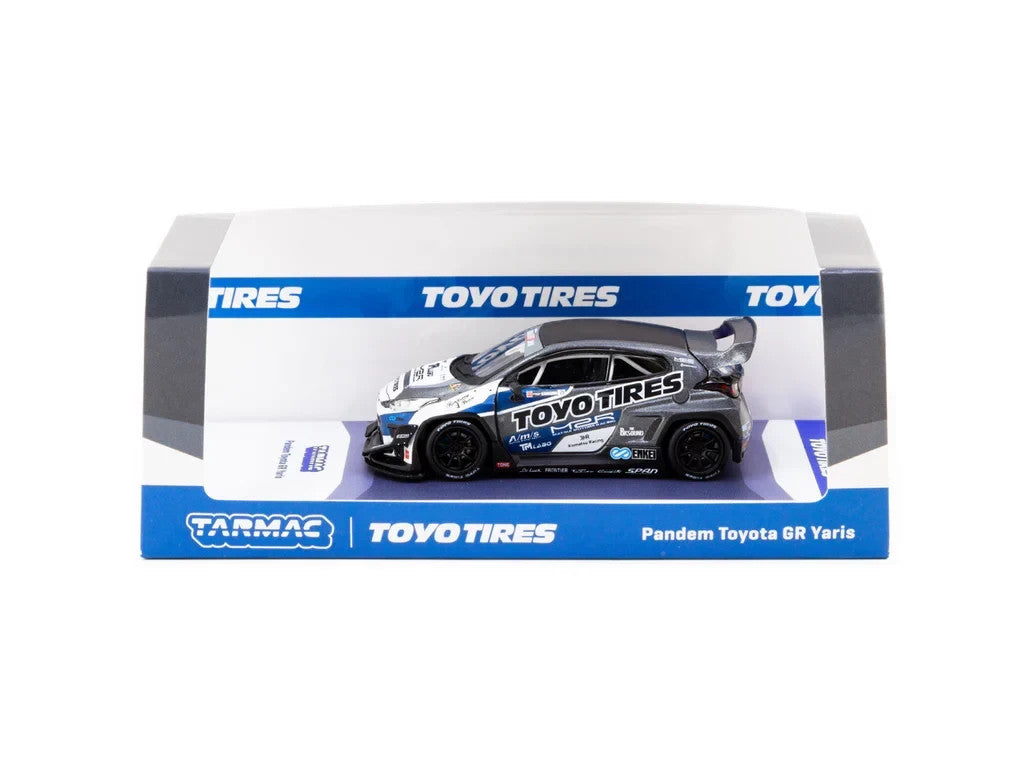 Tarmac Works 1:64 Pandem Toyota GR Yaris TOYO TIRES T64-080-TOYO