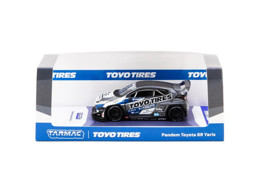 Tarmac Works 1:64 Pandem Toyota GR Yaris TOYO TIRES T64-080-TOYO