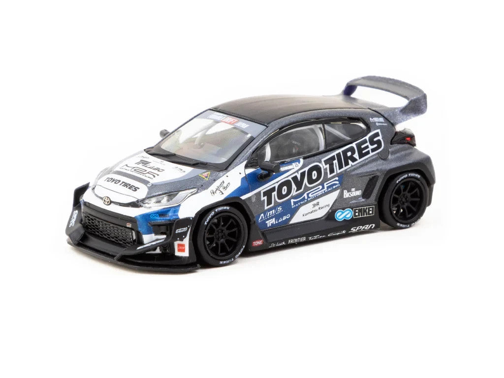 Tarmac Works 1:64 Pandem Toyota GR Yaris TOYO TIRES T64-080-TOYO