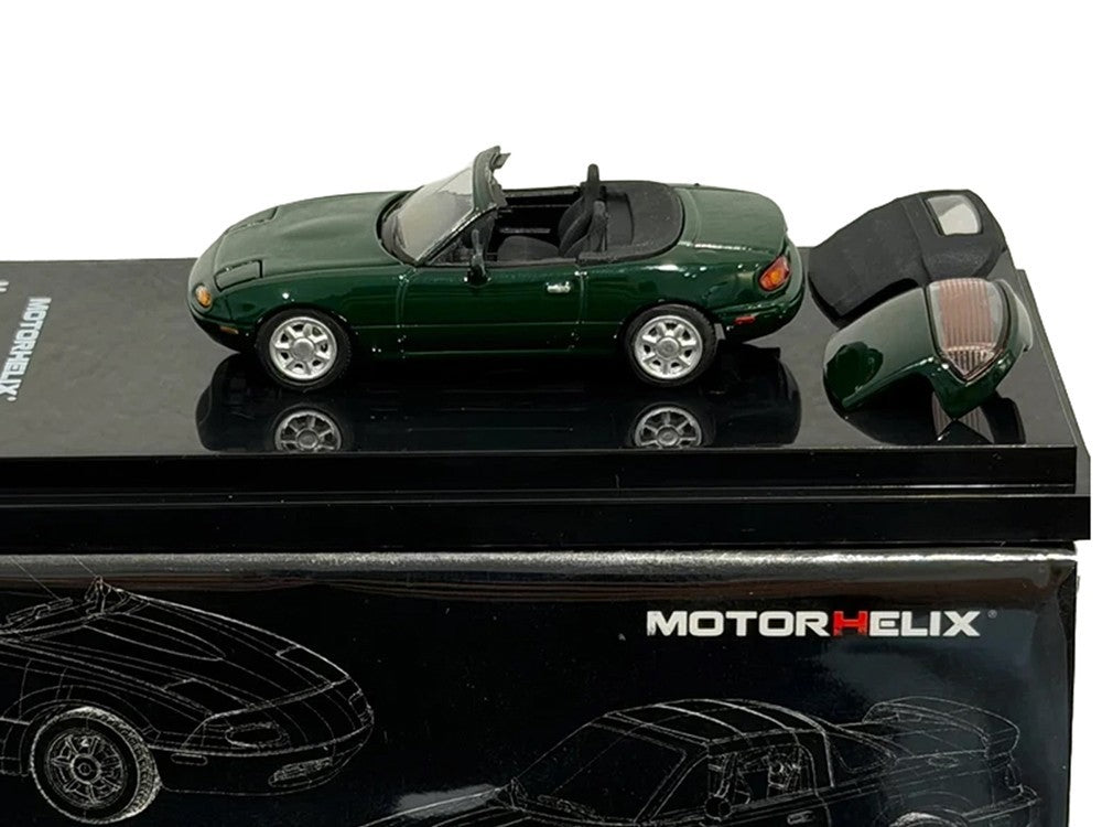 Motorhelix 1:64 Mazda MX-5 Miata (NA) Green M60205L