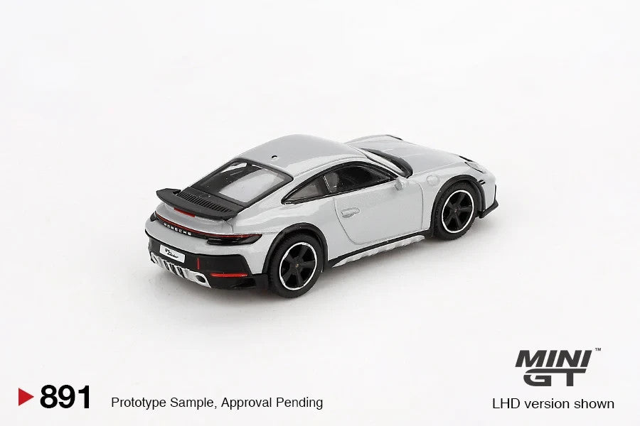 Mini GT 1:64 Porsche 911 Dakar Ice Gray Metallic MGT00891-BL Sealed Box