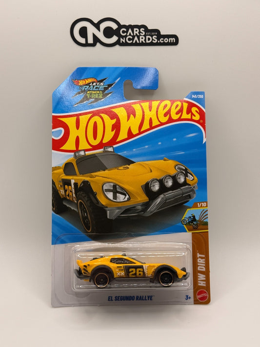 2026 Hot Wheels HW Dirt 1/10 El Segundo Rallye Yellow (Soft Corners)
